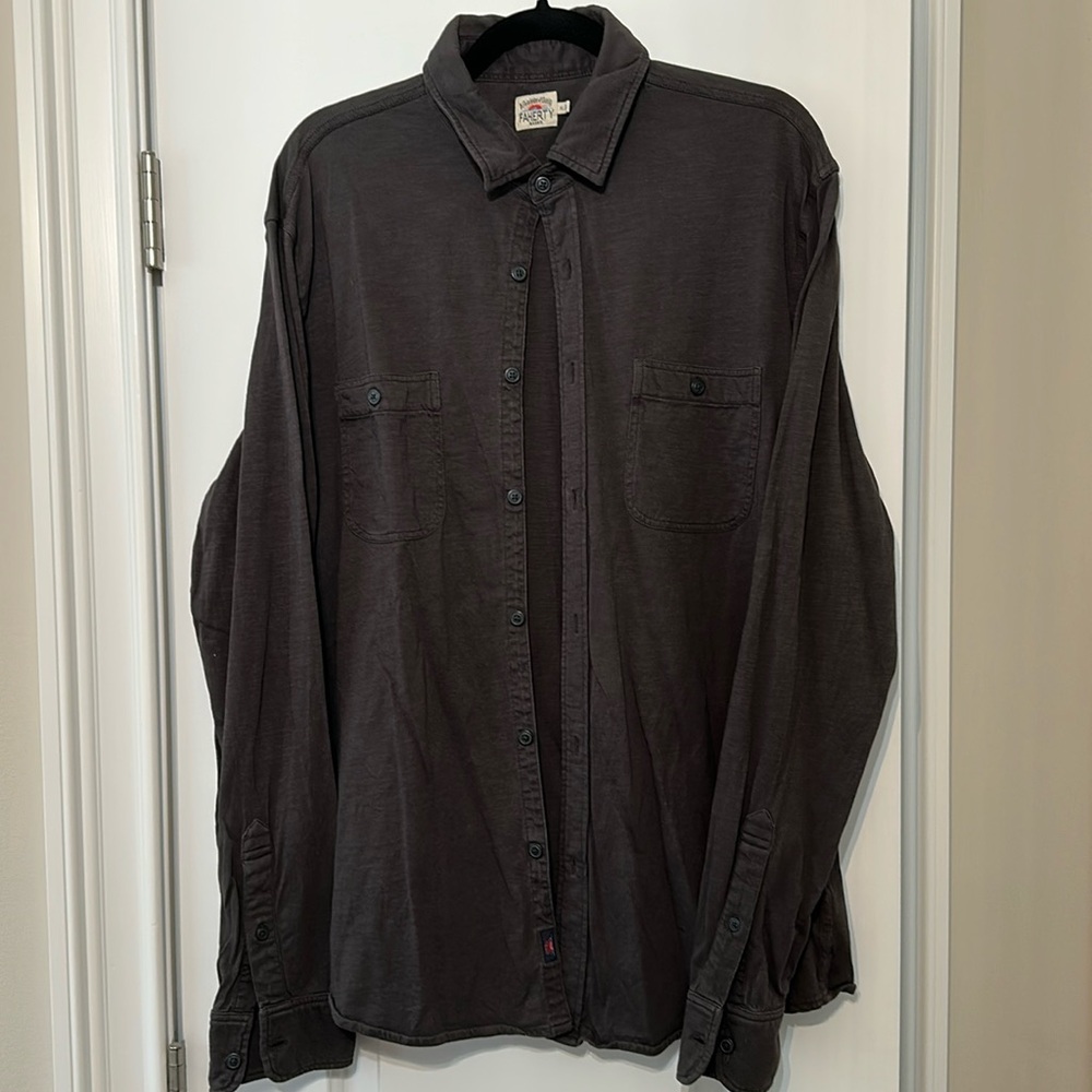 Faherty Knit Button Down